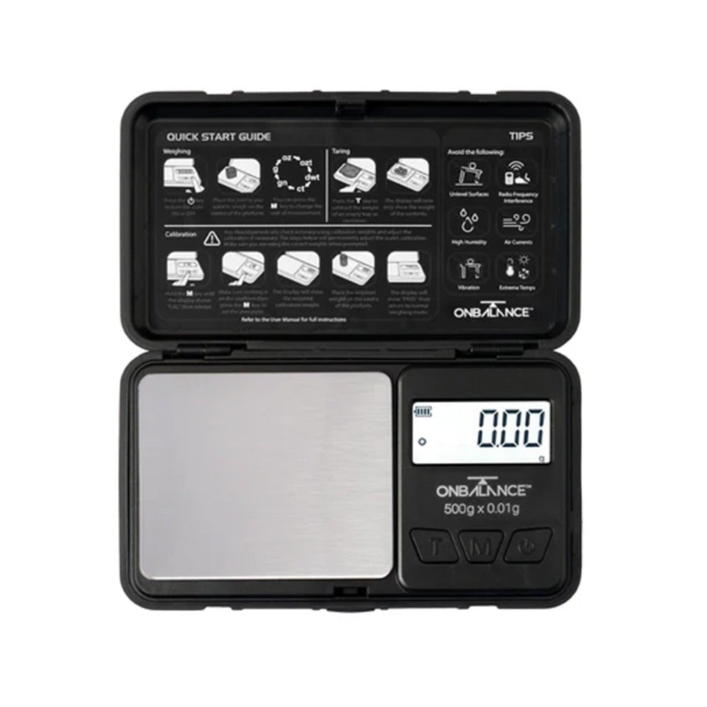 On Balance™ ROBUST Pocket Scale – 500g/0.01g - 7SMART