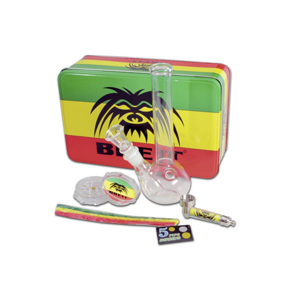 Mini Bong Set Rasta - 7SMART