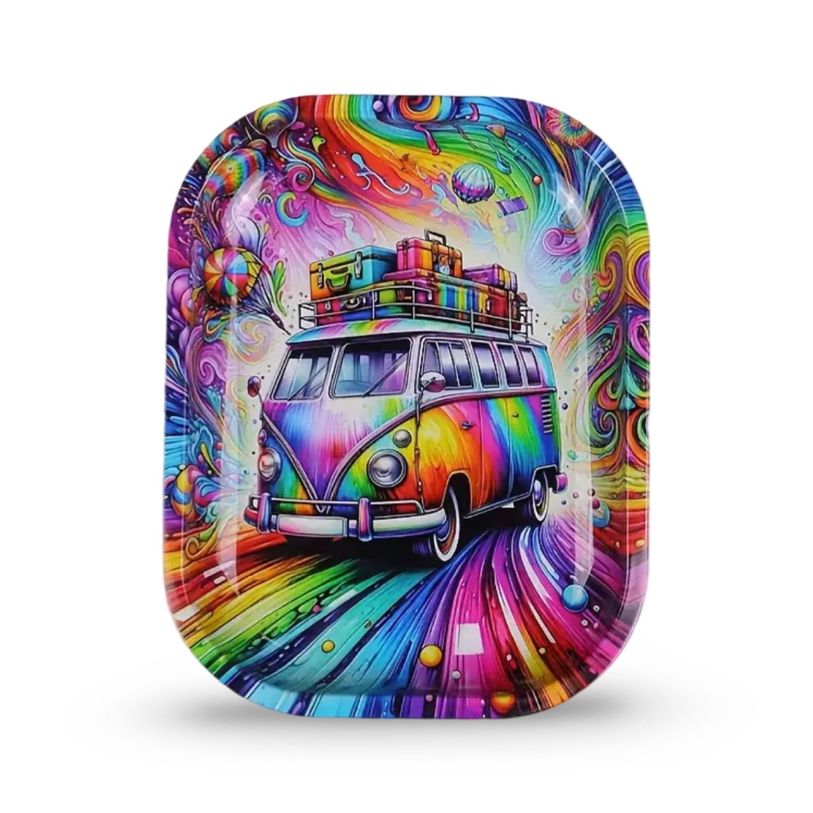 Metalen Rolling Trays Diverse Designs 18x14cm - 7SMART