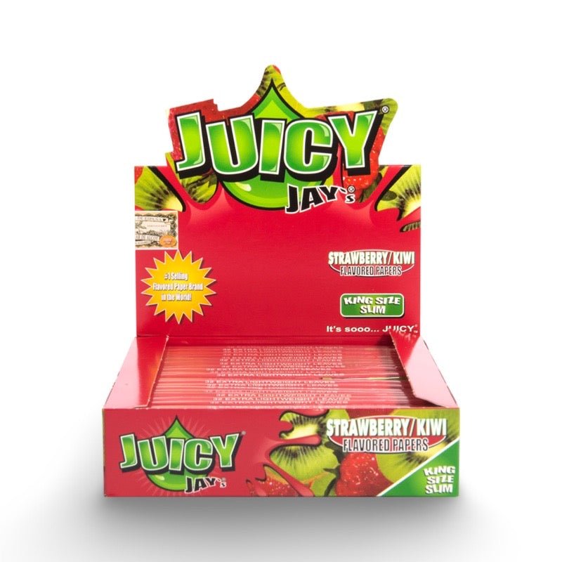 Juicy Jay’s Watermelon Kiwi Flavoured Vloei – King Size Slim - 7SMART