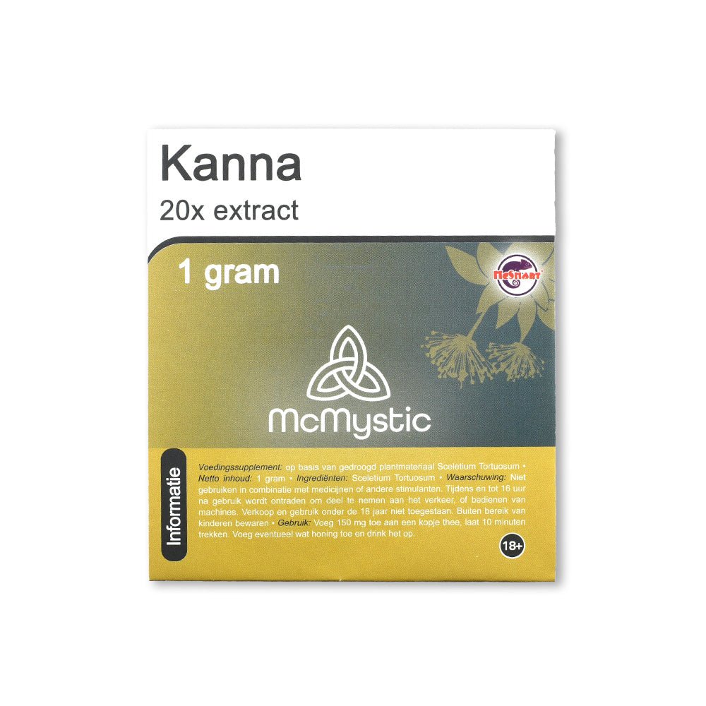 Kanna 20x extract - 1 gram - 7SMART