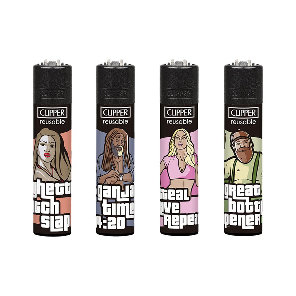 Clipper Aansteker Grand Theft Clipper - 7SMART
