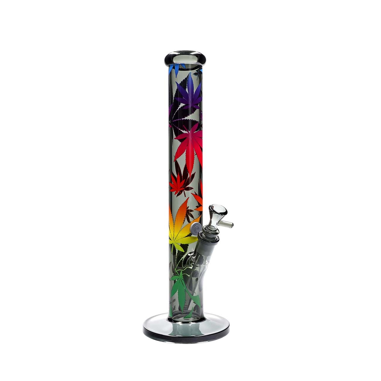 FIRE - FLOW™ X Black Leaf Bong LEAVES GRADIENT - 7SMART